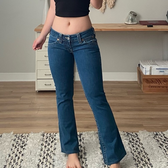 true religion low rise jeans